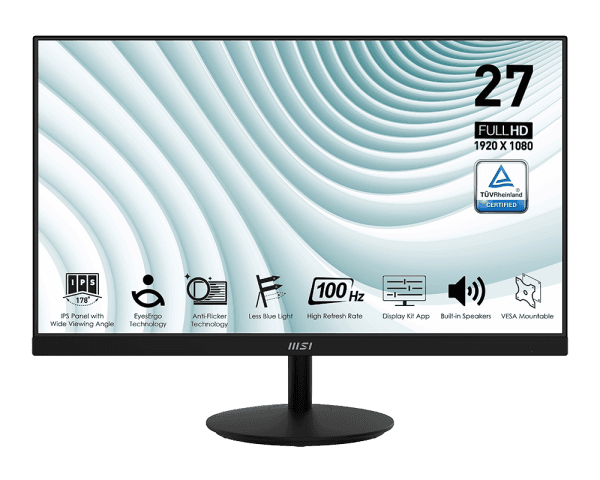 MSI 27 INCH 100HZ MP271A